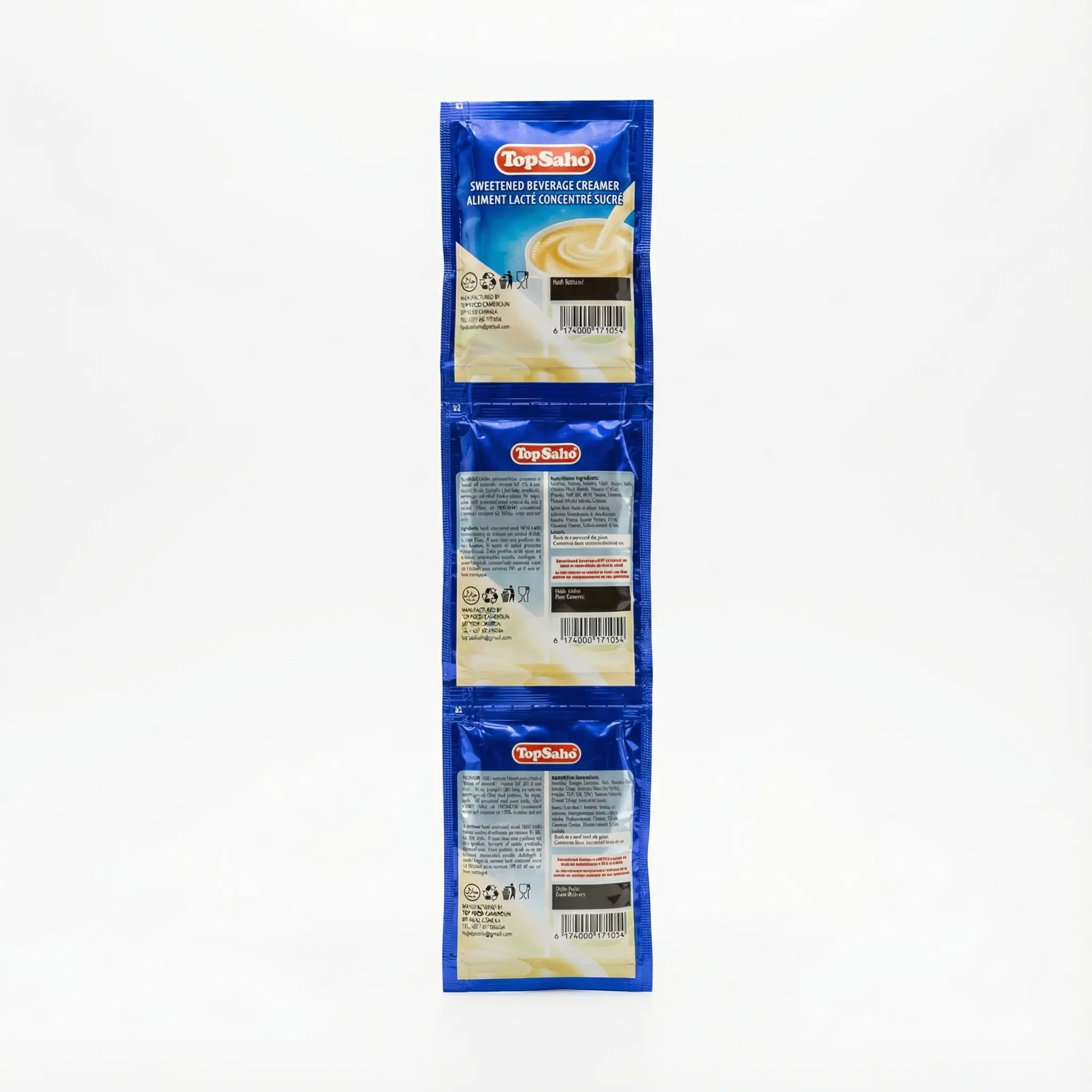 sachets de lait concentre sucre top saho alimente gourmand